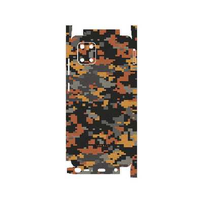 برچسب پوششی ماهوت مدل Army-Autumn-pixel-FullSkin مناسب برای گوشی موبایل سامسونگ Galaxy Note10 Lite