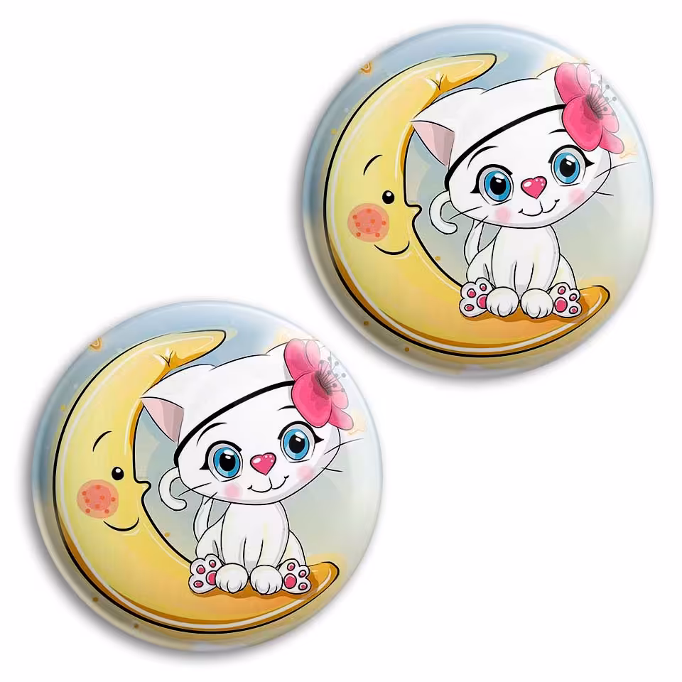  پیکسل پرمانه طرح حیوانات بامزه کد pm2n.7165 مجموعه 2 عددی