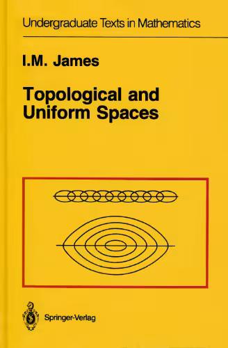خرید و دانلود نسخه کامل کتاب Topological and uniform spaces