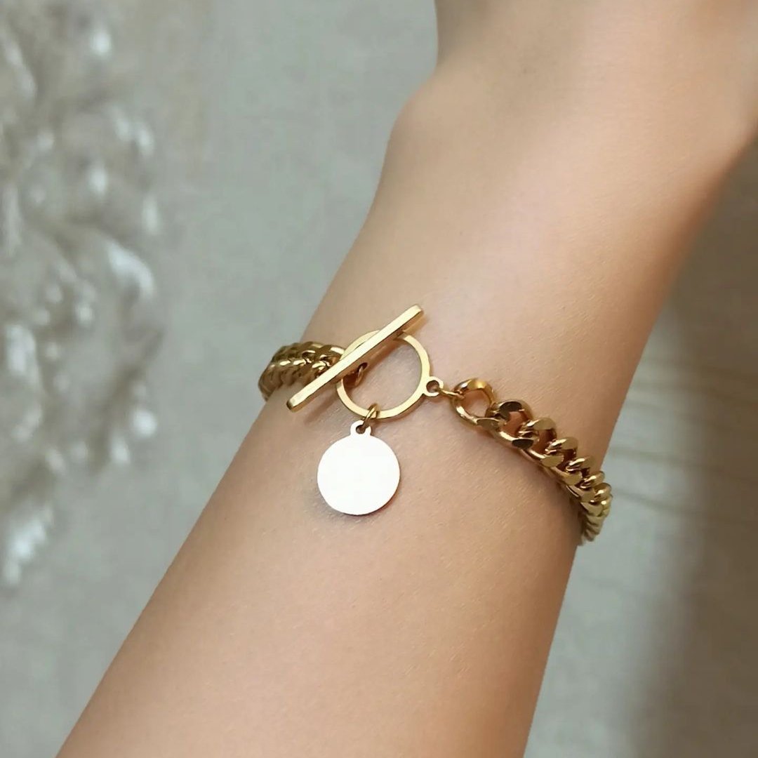 دستبند کارتیر سکه ای