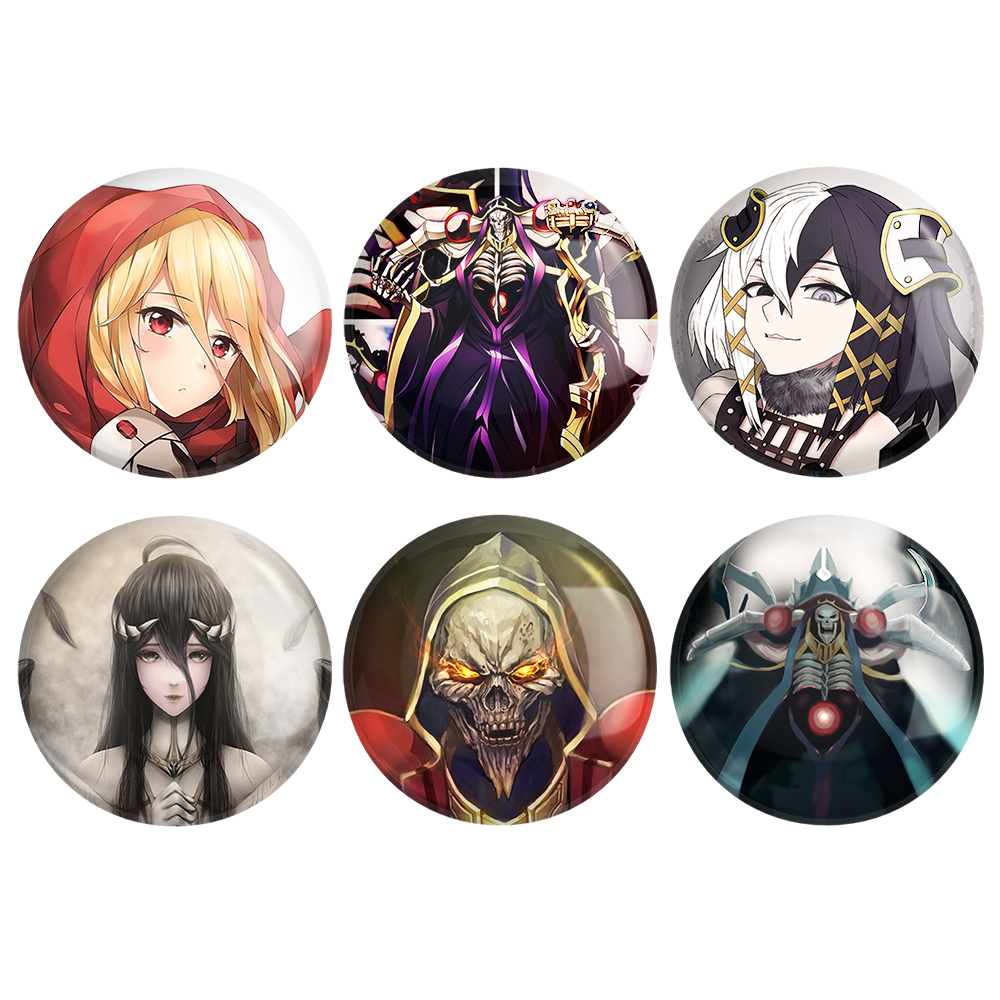 پیکسل خندالو مدل انیمه اورلرد Overlord کد 1030B مجموعه 6 عددی