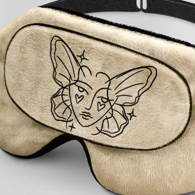 چشم بند خواب کاوا ماسک مدل Coral655