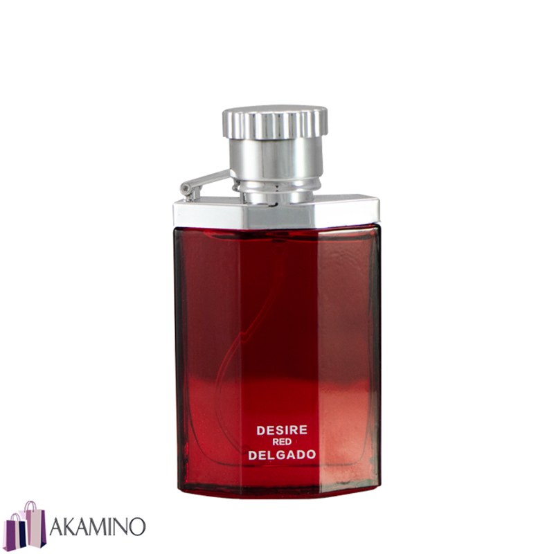 عطر جیبی مردانه دیزایر دلکادو مدل دانهیل Desire Red