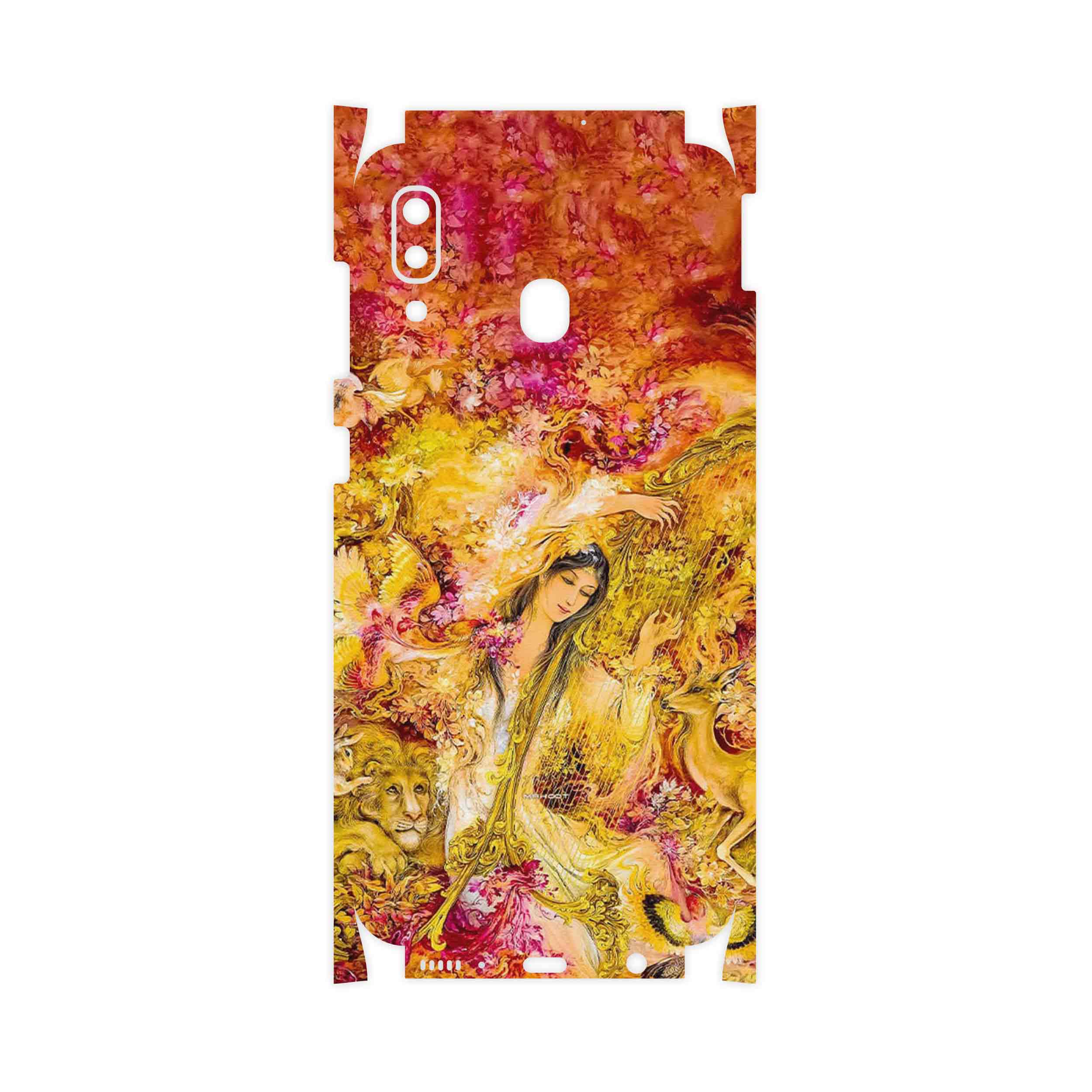 برچسب پوششی ماهوت مدل Persian miniature 1-FullSkin مناسب برای گوشی موبایل سامسونگ Galaxy M10s