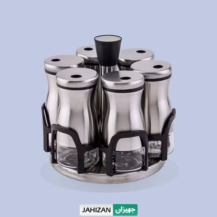 جاادویه استیل چرخان یونیک مدل 1799 (7 پارچه)