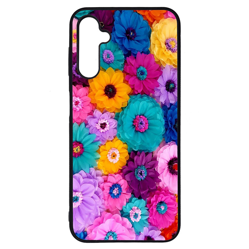 کاور طرح گل کد G-021 مناسب برای گوشی موبایل سامسونگ Galaxy A14 4G / A14 5G | دیجی قاب دونی