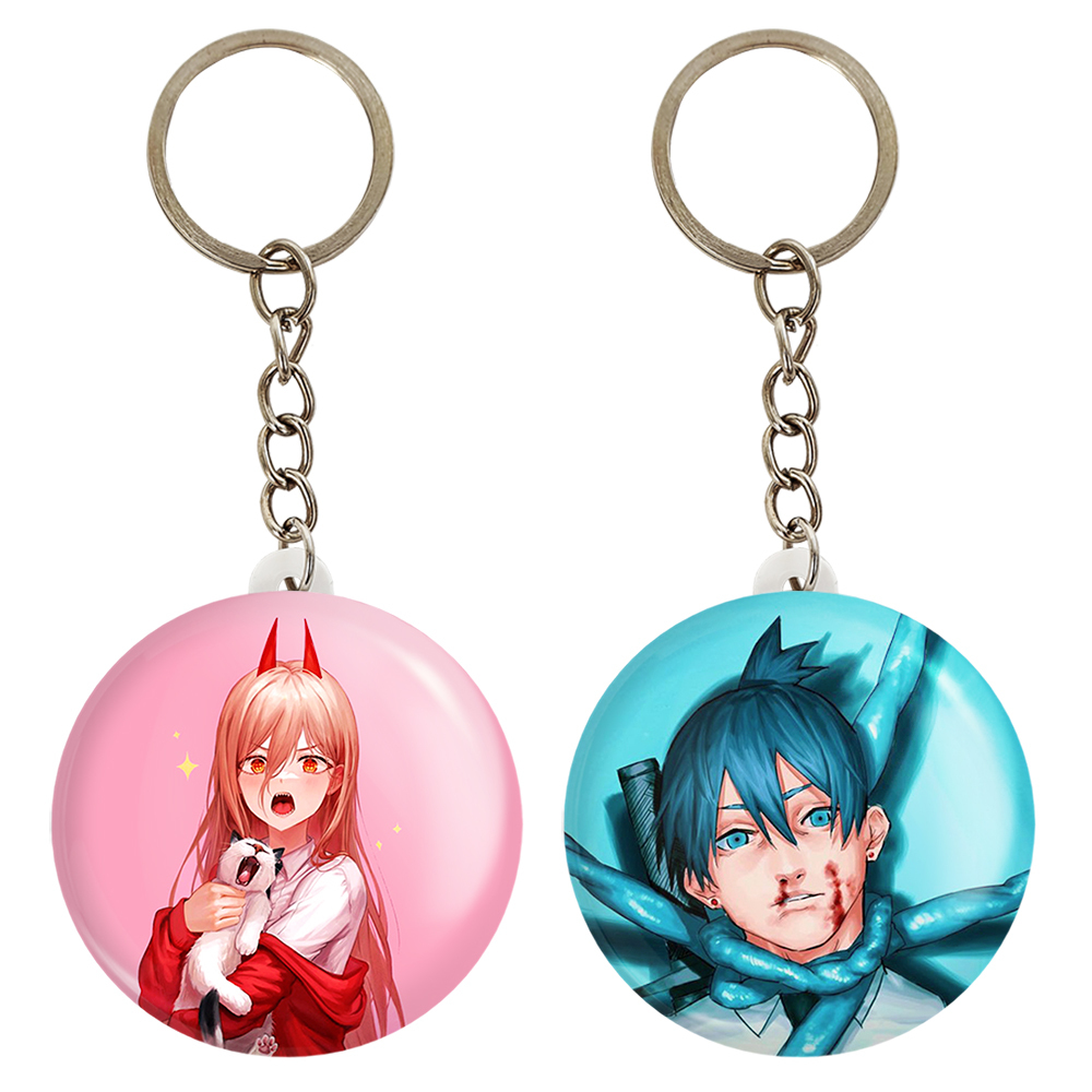 جاکلیدی خندالو مدل هایاکاوا و پاور انیمه مرد اره ای کد 1788817893 مجموعه 2 عددی