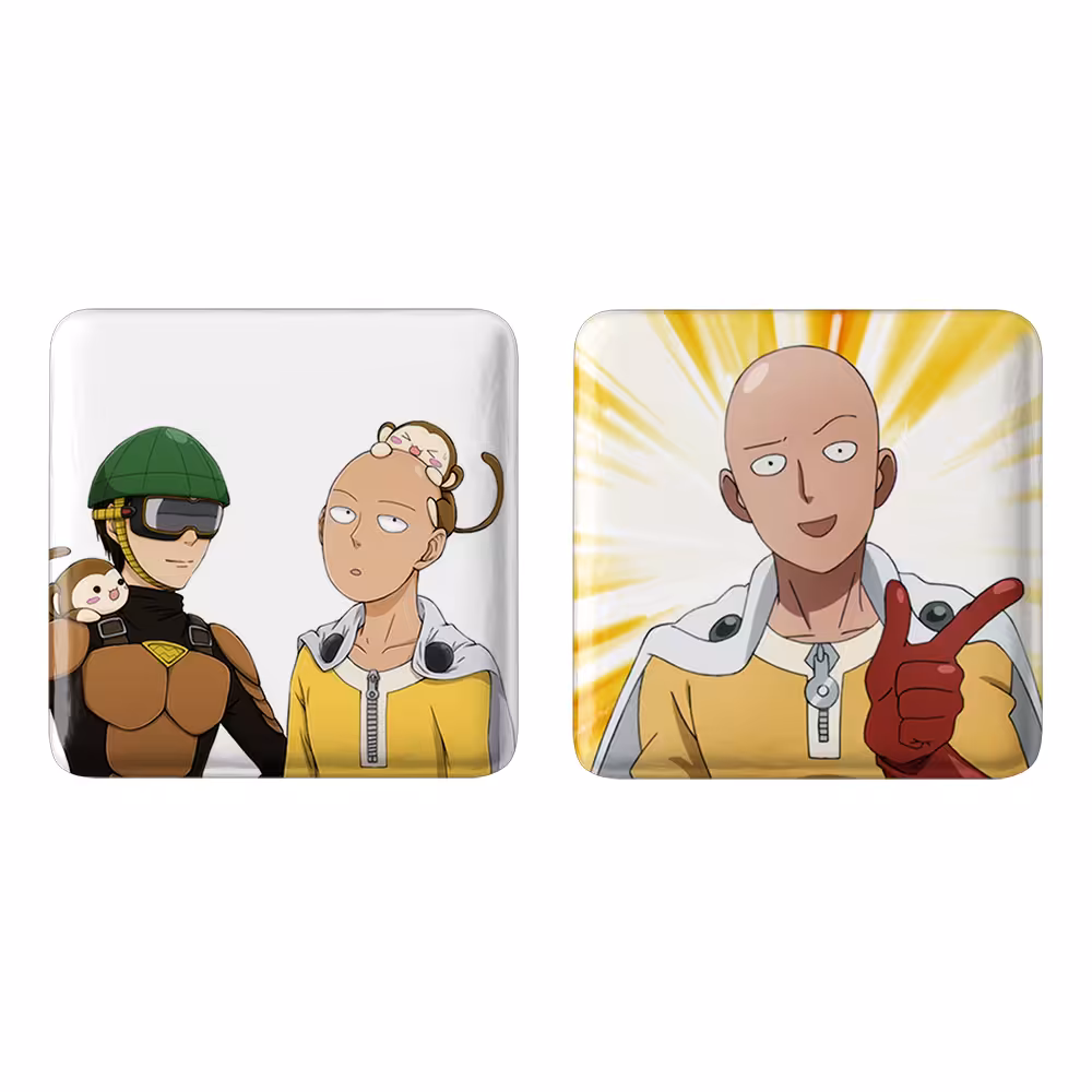 پیکسل خندالو مدل سایتاما و مرد دوچرخه ای انیمه مرد تک مشتی کد 1135411352 مجموعه 2 عددی