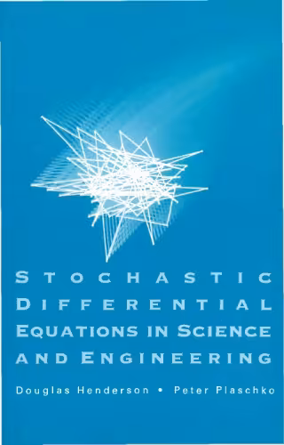 خرید و دانلود نسخه کامل کتاب Stochastic Differential Equations in Science And Engineering