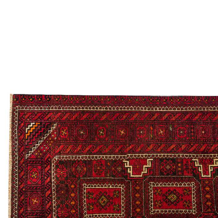 فرش دستبافت سه و نیم متری مدل نقشه بلوچ  کد 34.2917