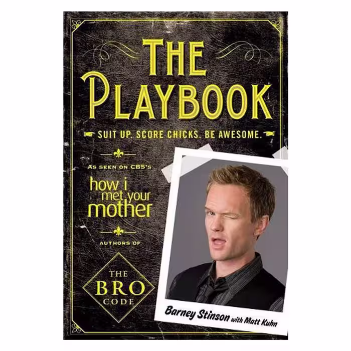 کتاب The Playbook اثر Barney stinson نشر Simon and schuster