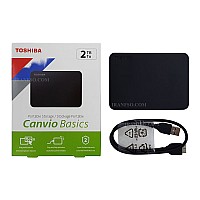 هارد HDD لپ تاپ 2 ترابایت توشیبا Canvio Basics External هجده ماه گارانتی