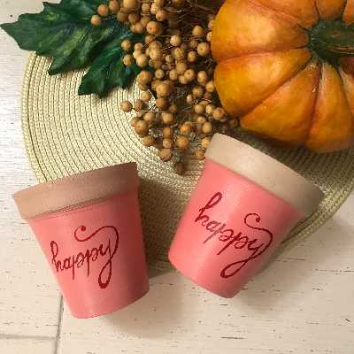 گلدان سفالی مدل یاقوت happy کد 4