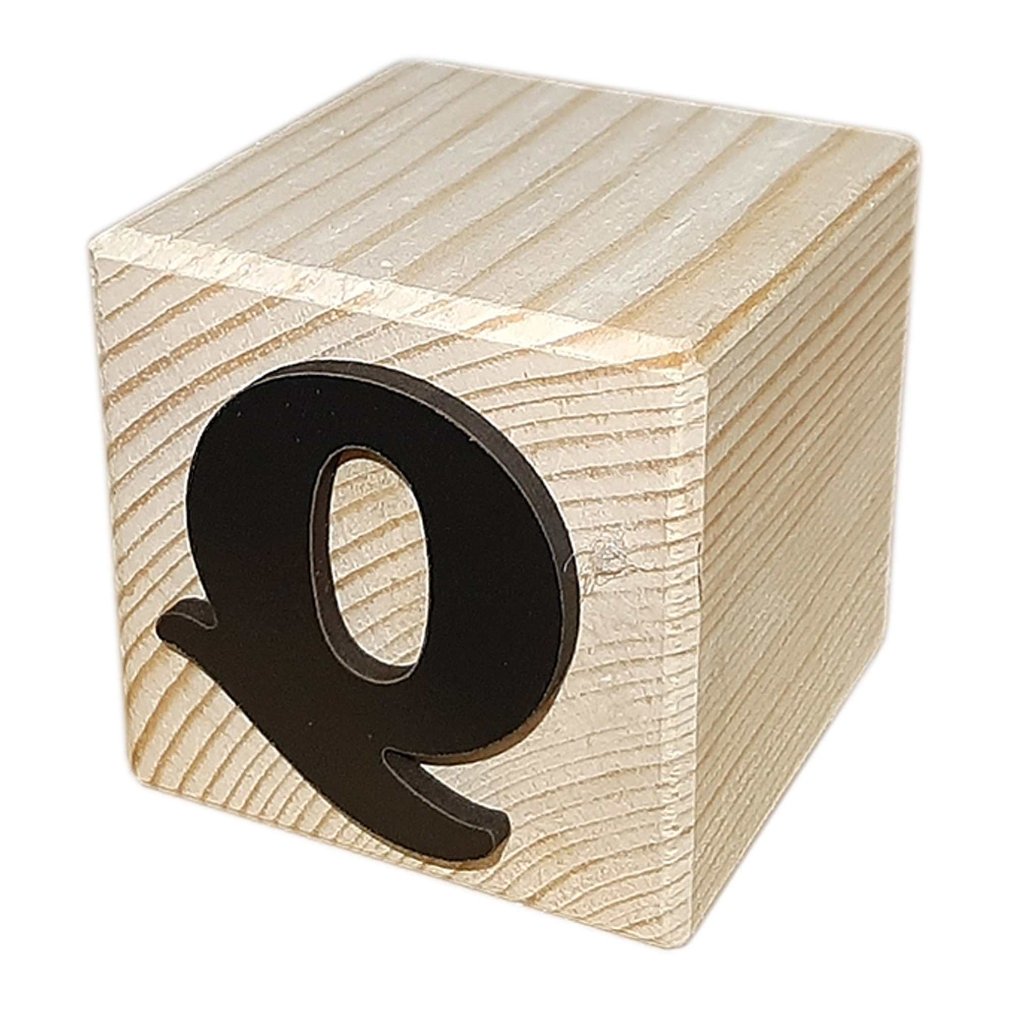  استند رومیزی تزیینی مدل مکعب حرف Q