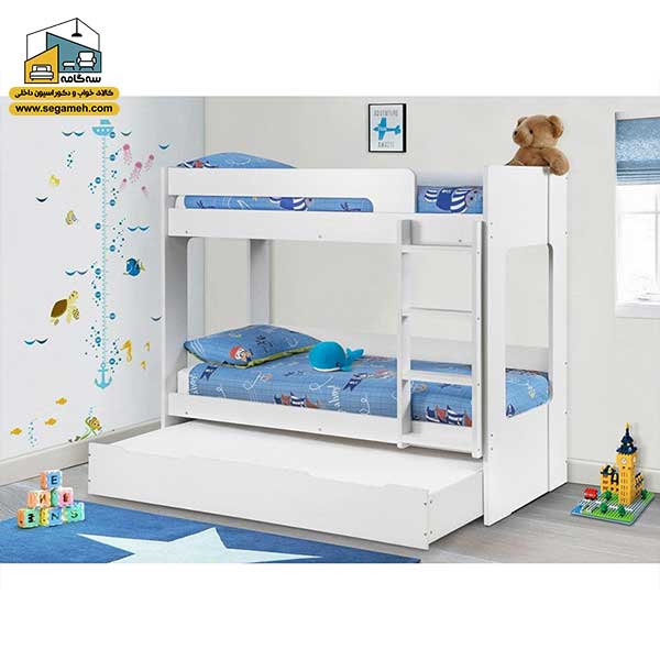 تخت خواب دوطبقه کد BTDP61 - فروشگاه سه گامه
