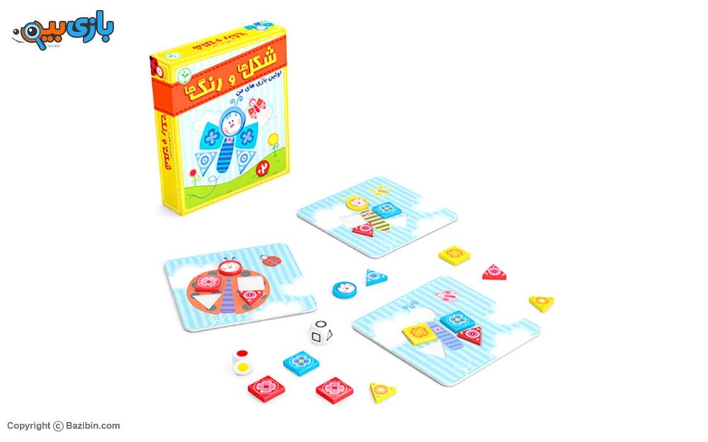 Shapes and colors tabletop game by Nahalak