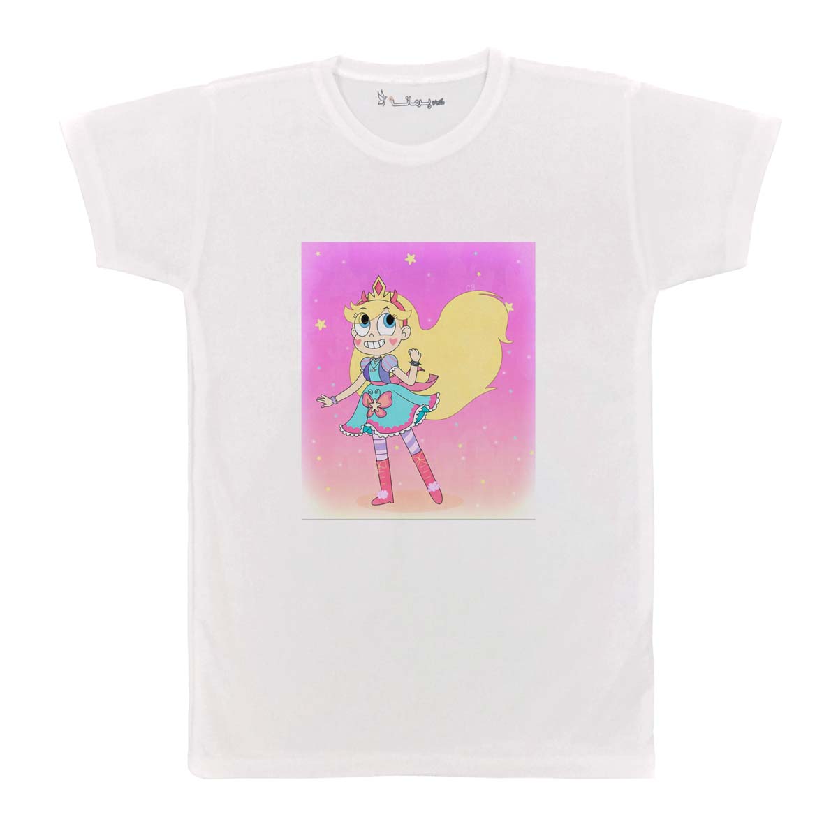 تی شرت بچگانه پرمانه طرح Star vs the Forces of Evil کد pmt.2846
