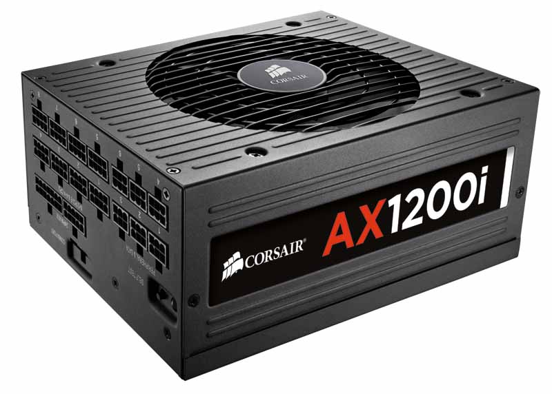 خرید منبع تغذیه کورسیر Corsair PSU AX1200i 80 PLUS Platinum با بهترین قیمت