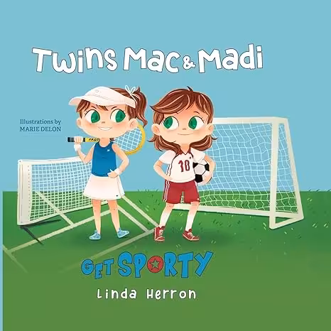 خرید و دانلود نسخه کامل کتاب Twins Mac &amp; Madi Get Sporty -   PDF