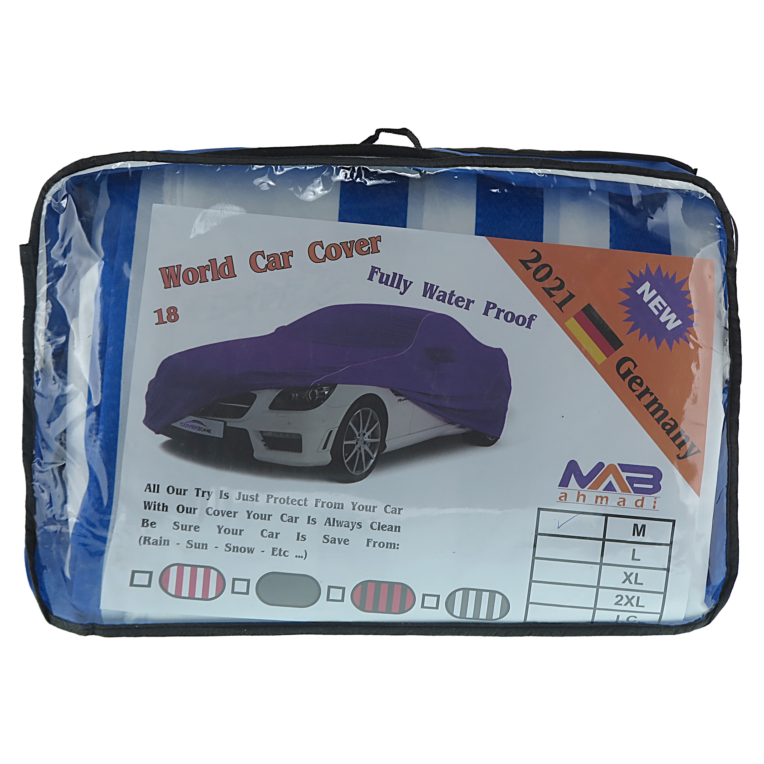 چادر خودرو ورد کار کاور مدل RK مناسب برای پژو پارس