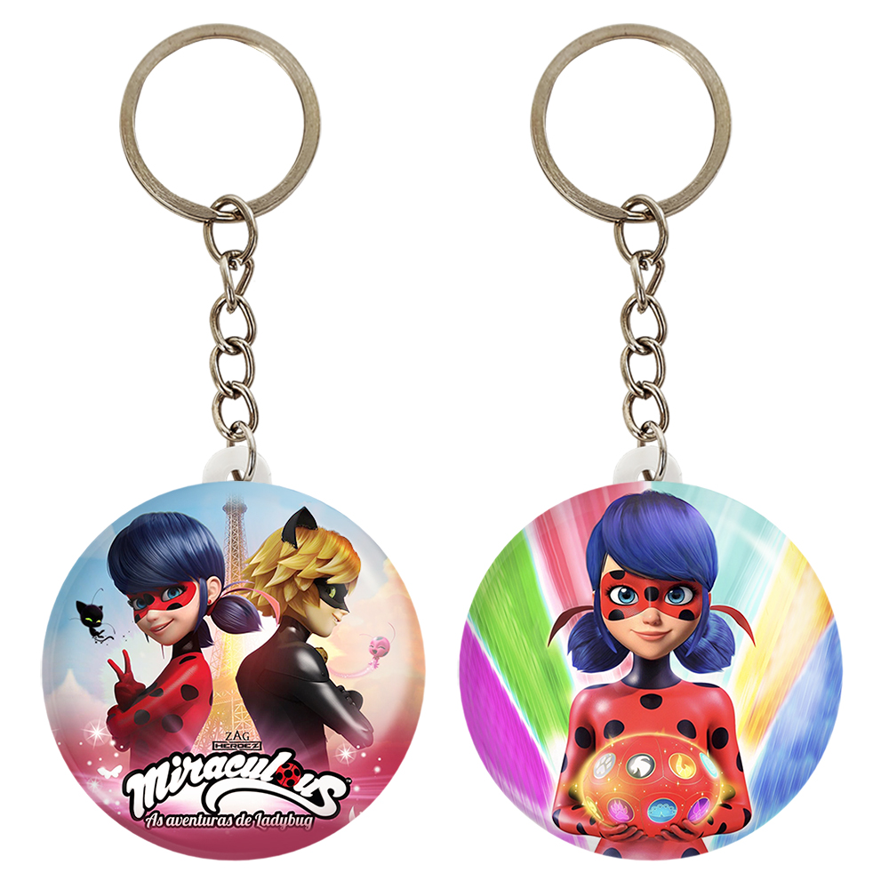 جاکلیدی خندالو مدل دختر کفشدوزکی و پسر گربه ای کد 28212815 مجموعه 2 عددی