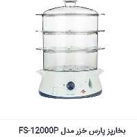 بخارپز پارس خزر اصل مدل 12000p با دوسال گارانتی