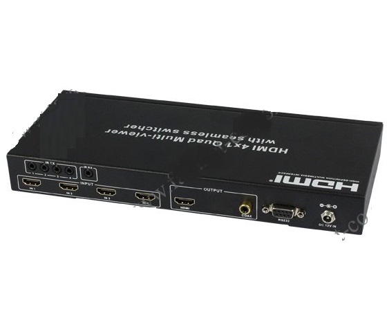 سوئيچ كوآد 4 پورت HDMI  تصوير در تصوير فرانت مدل FN-Q401