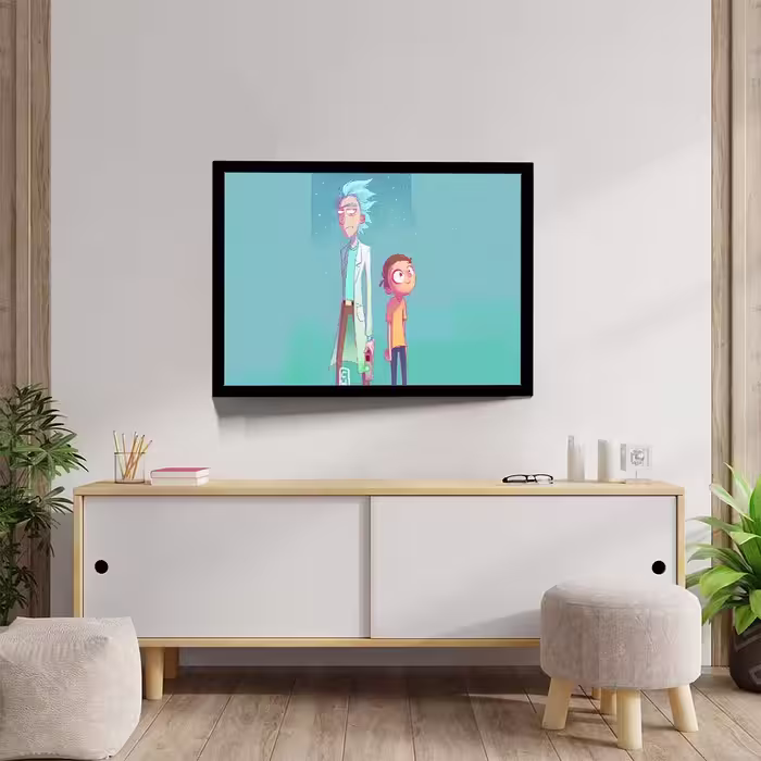 تابلو مدل rick and morty کد F-15030