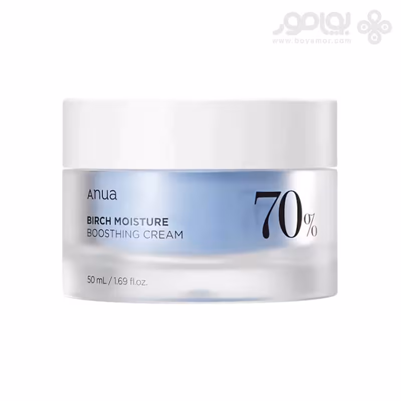 کرم مرطوب کننده و تقویت کننده آنوا حاوی شیره توس حجم 50 میل