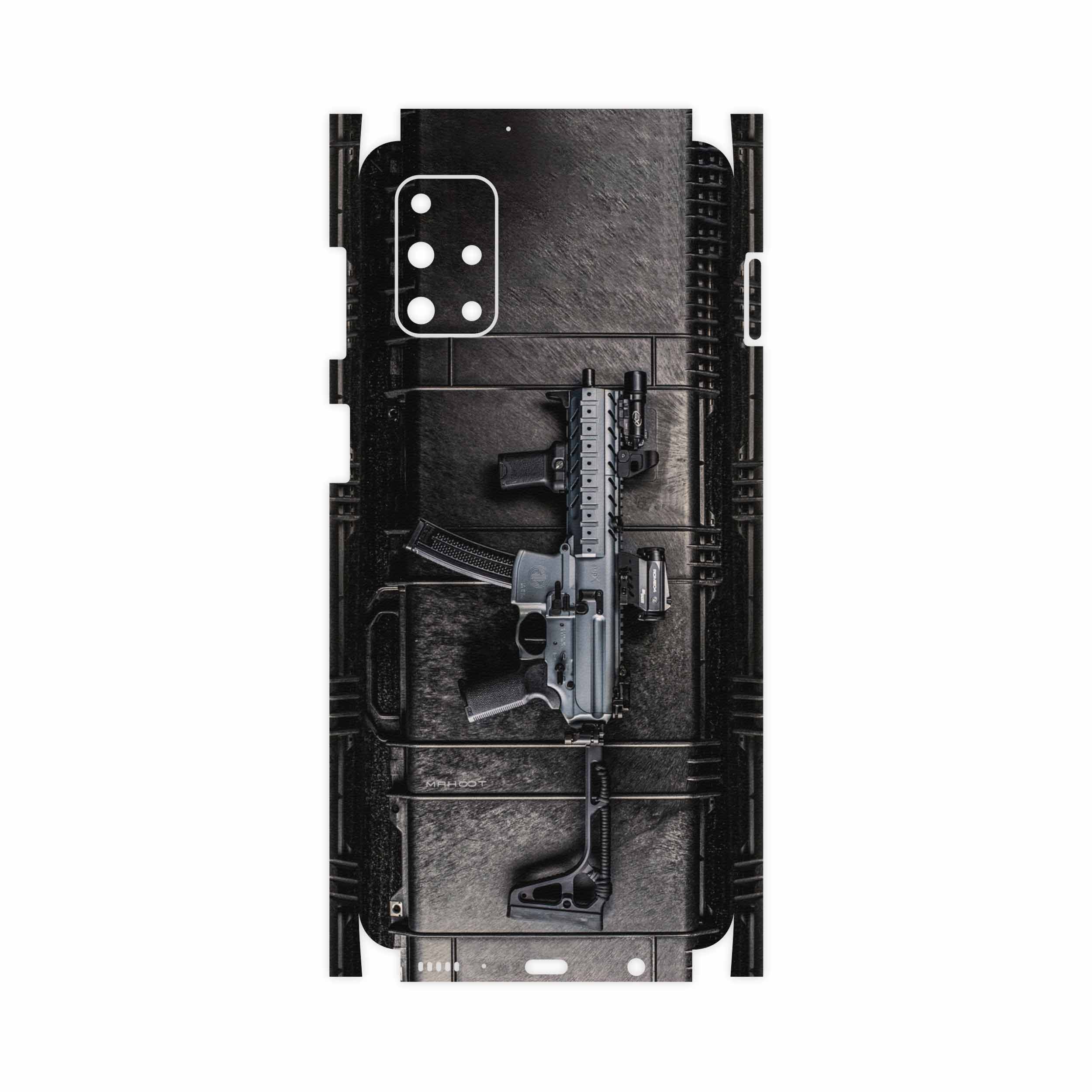 برچسب پوششی ماهوت مدل Gun-FullSkin مناسب برای گوشی موبایل سامسونگ Galaxy M31S