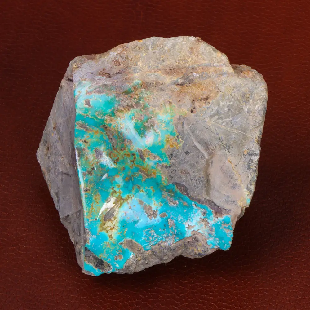 نگین فیروزه شجری کد 27181 - جواهری مشاهیر