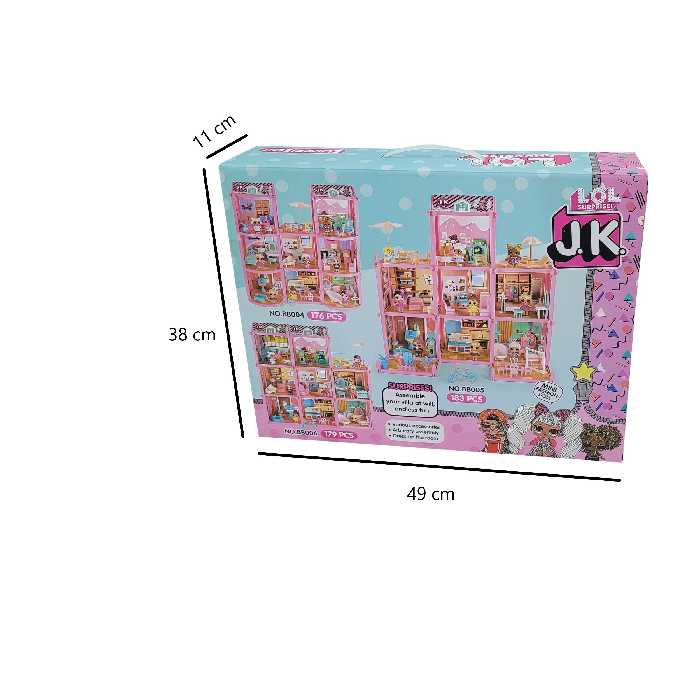 اسباب بازی ال او ال سوپرایز مدل خانه عروسکی کد 2324