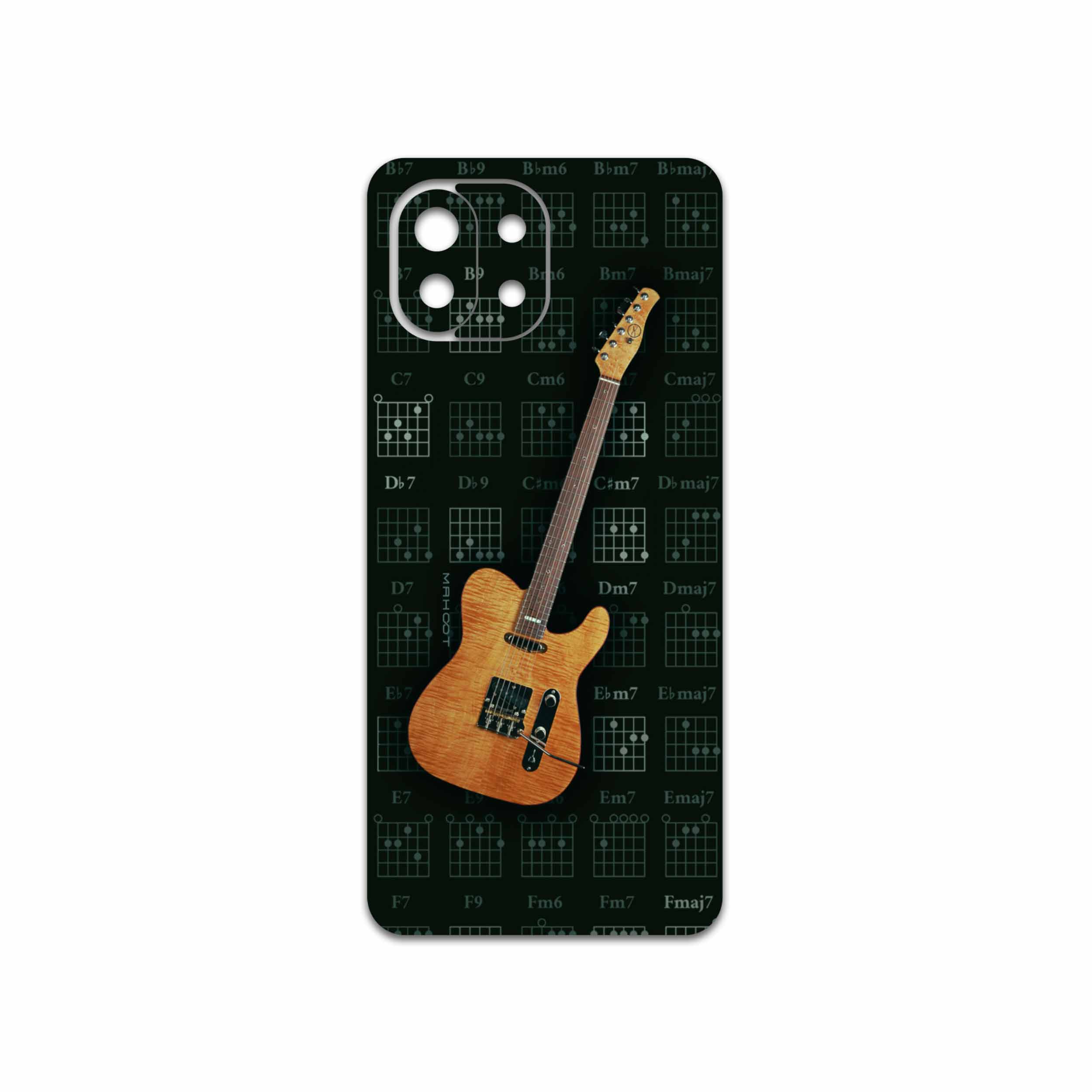 برچسب پوششی ماهوت مدل Guitar-Instrument مناسب برای گوشی موبایل شیائومی MI 11 LITE
