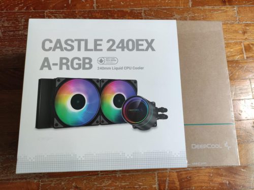 واتر کولر: DeepCool Castle 240EX A-RGB Liquid (استوک)