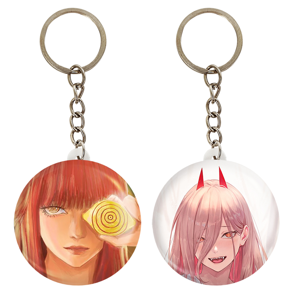 جاکلیدی خندالو مدل پاور انیمه مرد اره ای کد 1785017860 مجموعه 2 عددی