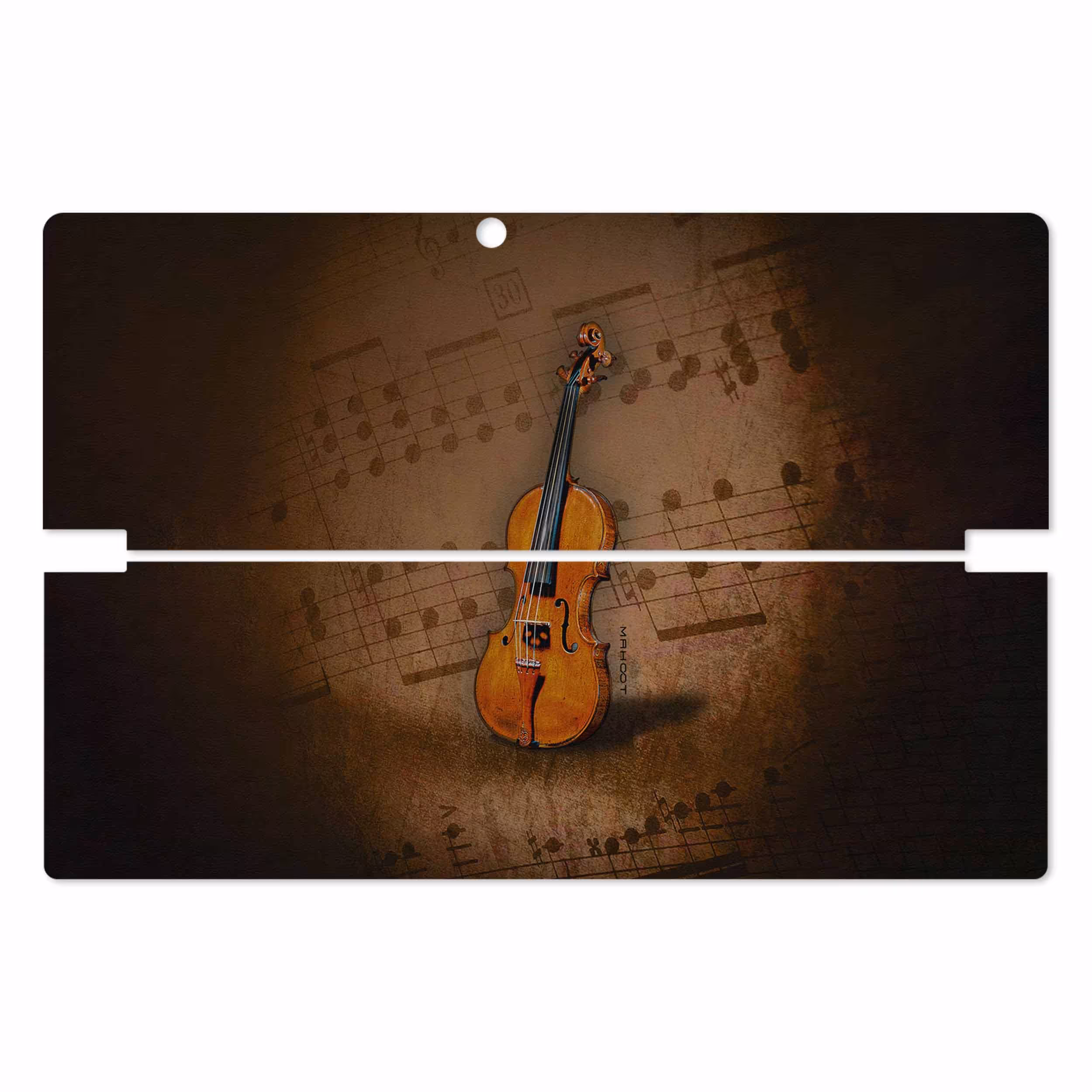 برچسب پوششی ماهوت مدل Violin-Instrument مناسب برای تبلت لنوو Miix 510 2016