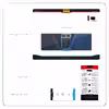 برچسب پوششی ماهوت مدل BUGATTI مناسب برای تبلت سامسونگ Galaxy Tab A7 10.4 LTE 2020 T505