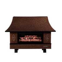 بخاری گازی شومینه ای نیک کالا 28000 مدل زرین MC28