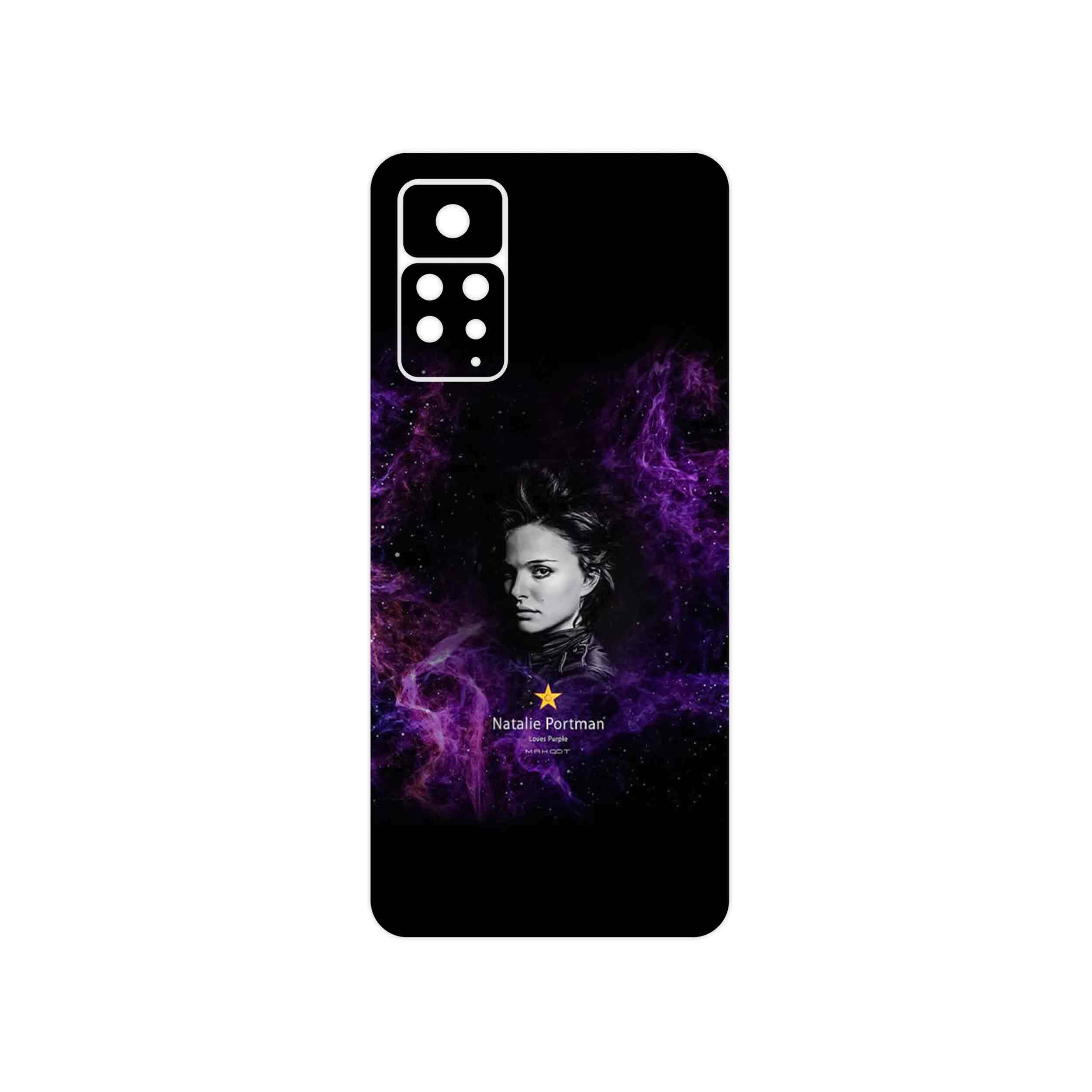 برچسب پوششی ماهوت مدل Natalie Portman مناسب برای گوشی موبایل شیائومی Redmi Note 11 Pro Plus 5G (India)