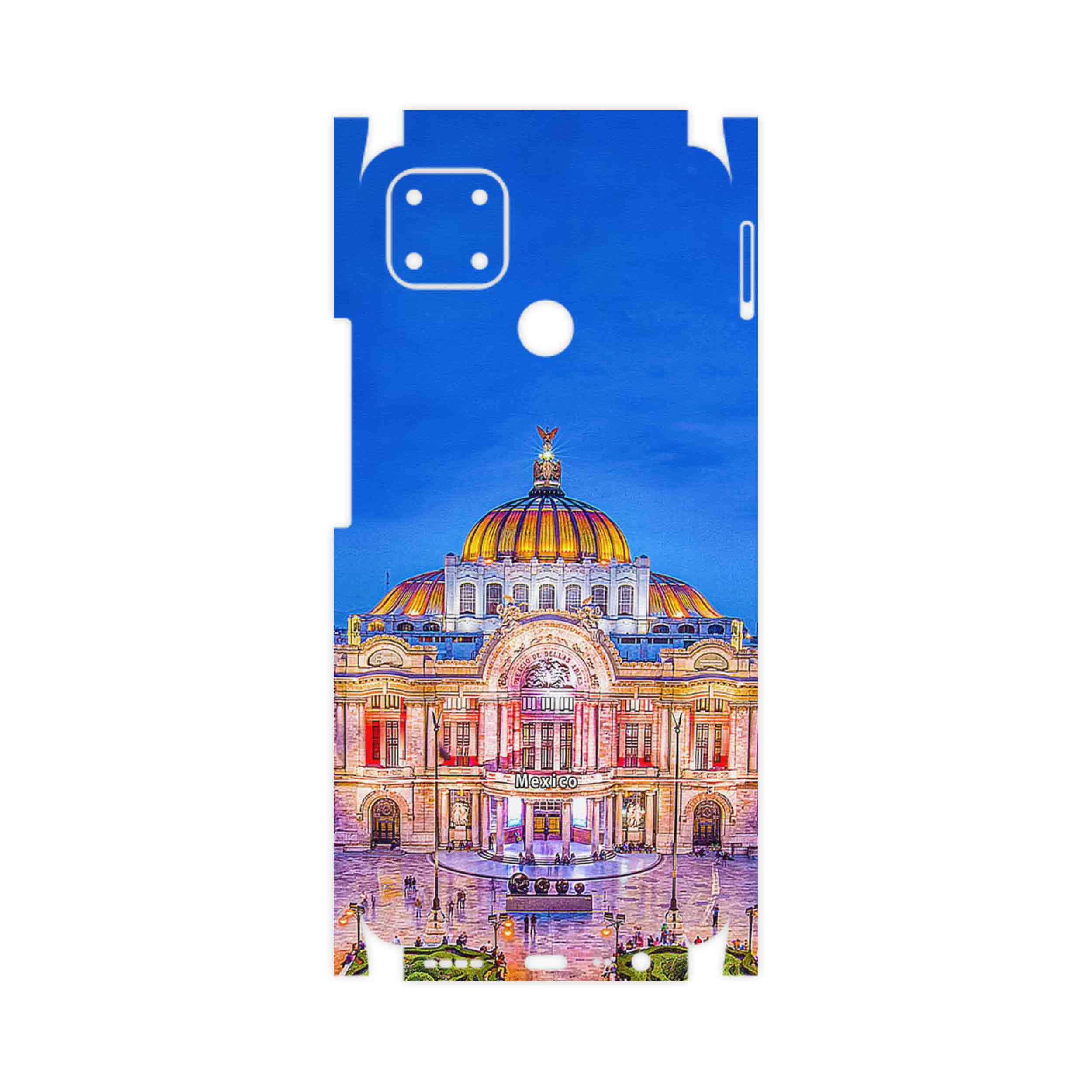 برچسب پوششی ماهوت مدل Mexico City-FullSkin مناسب برای گوشی موبایل ریلمی C25s