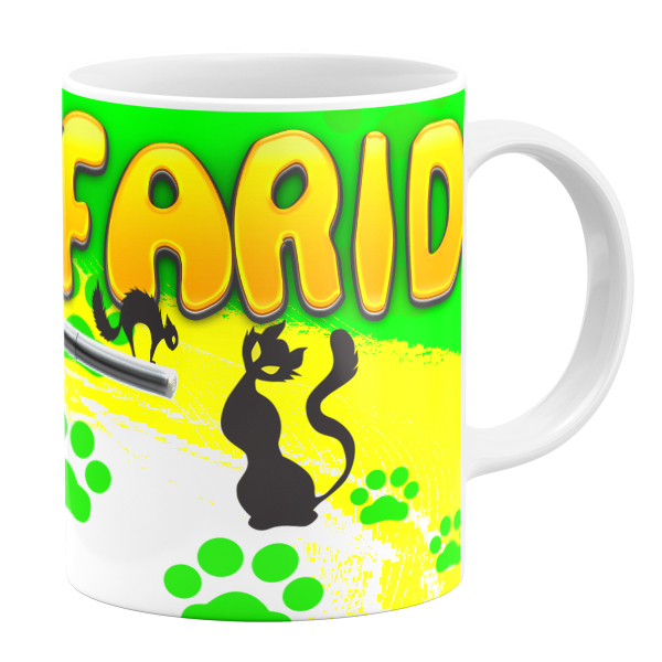 ماگ طرح cat noir مدل فرید کد 54985196