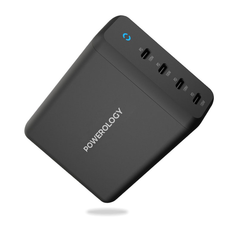 شارژر رومیزی 165 وات پاورولوژی Powerology 165W GaN Desktop Charger