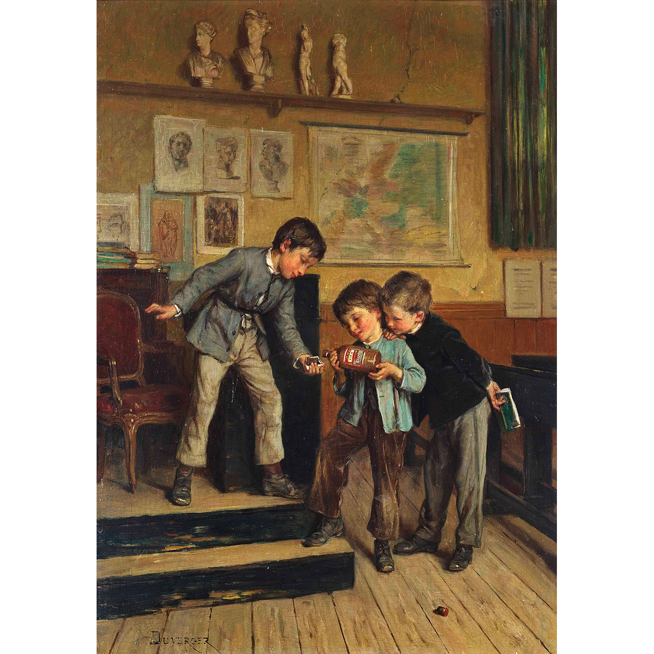 تابلو شاسی چاپ سی طرح امانوئل دوورگر کد 0135