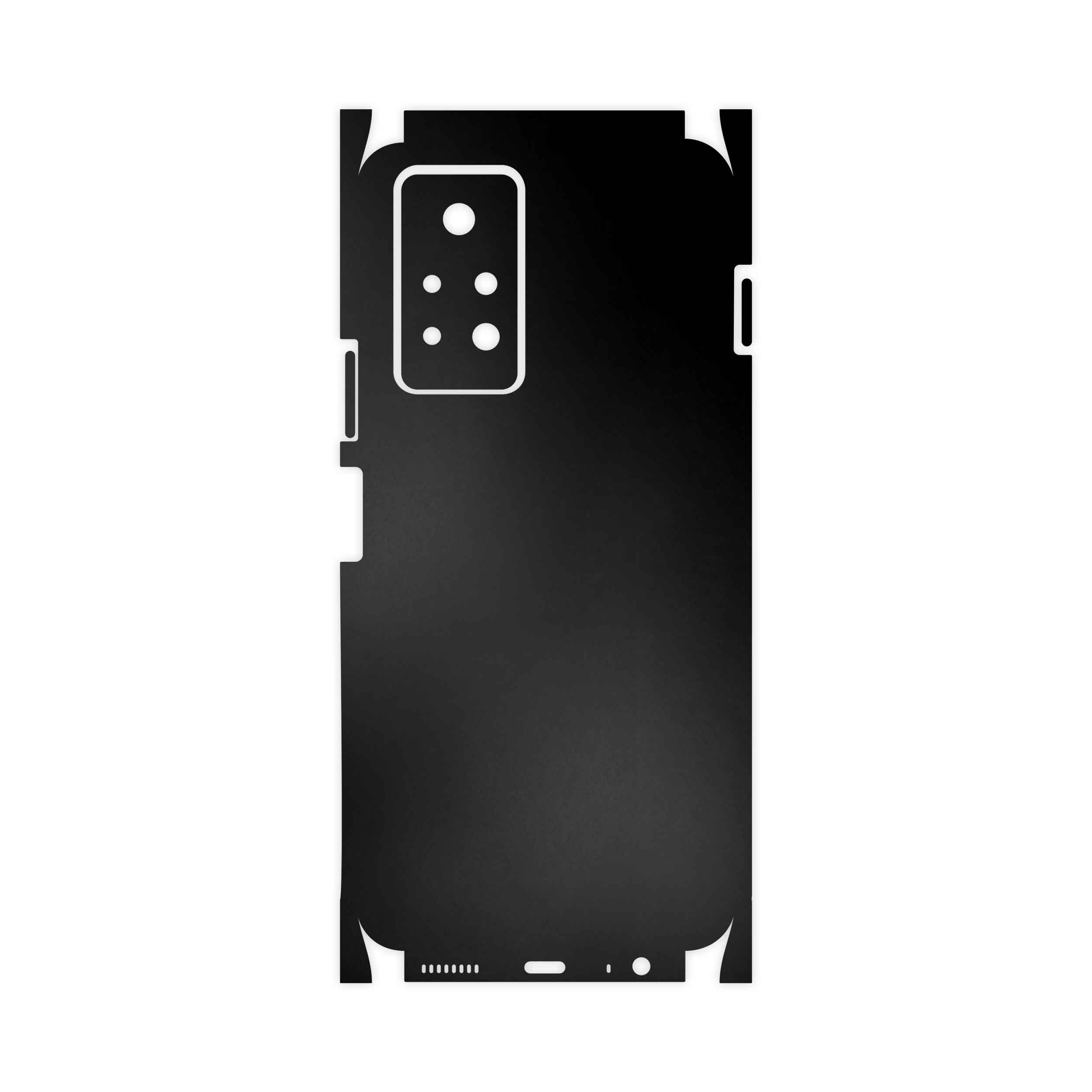 برچسب پوششی ماهوت مدل Matte-Black-FullSkin مناسب برای گوشی موبایل اینفینیکس Note 11 Pro
