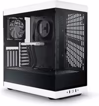Y40 White Panda | پشتیبانی از کارت گرافیک عمودی