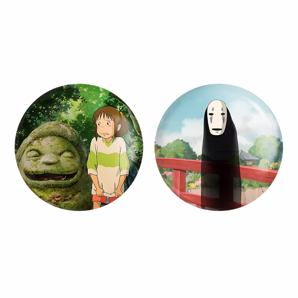 پیکسل خندالو مدل نوفیس و چیهیرو انیمه شهر اشباح کد 1210612101 مجموعه 2 عددی