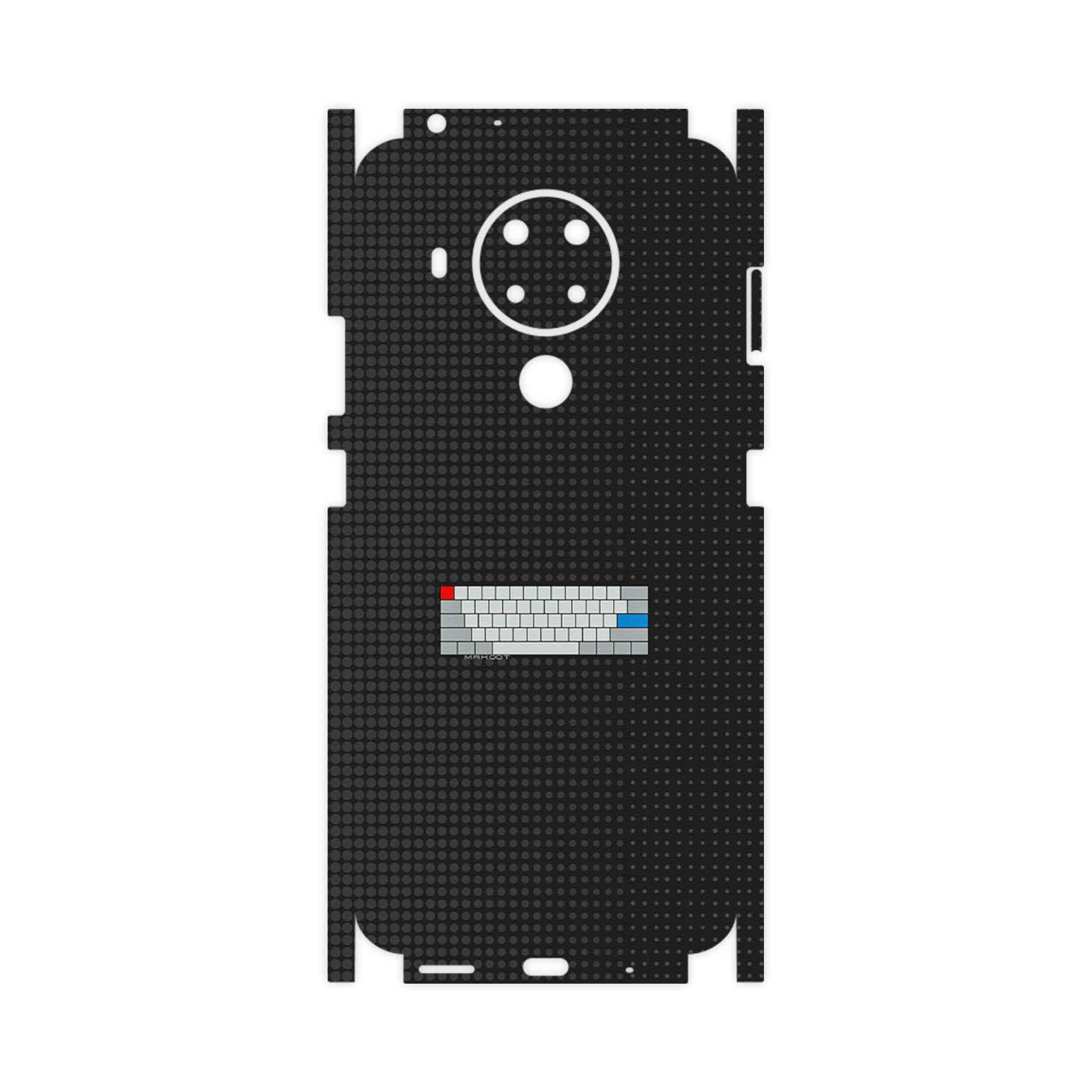 برچسب پوششی ماهوت مدل Minimal Keyboard Icon-FullSkin مناسب برای گوشی موبایل نوکیا 5.4