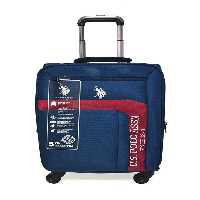 چمدان و ساک آبی مردانه زنانه پارچه سرمه‌ای یونیسکس Medium PLVLZ21266BOBO US Polo Assn