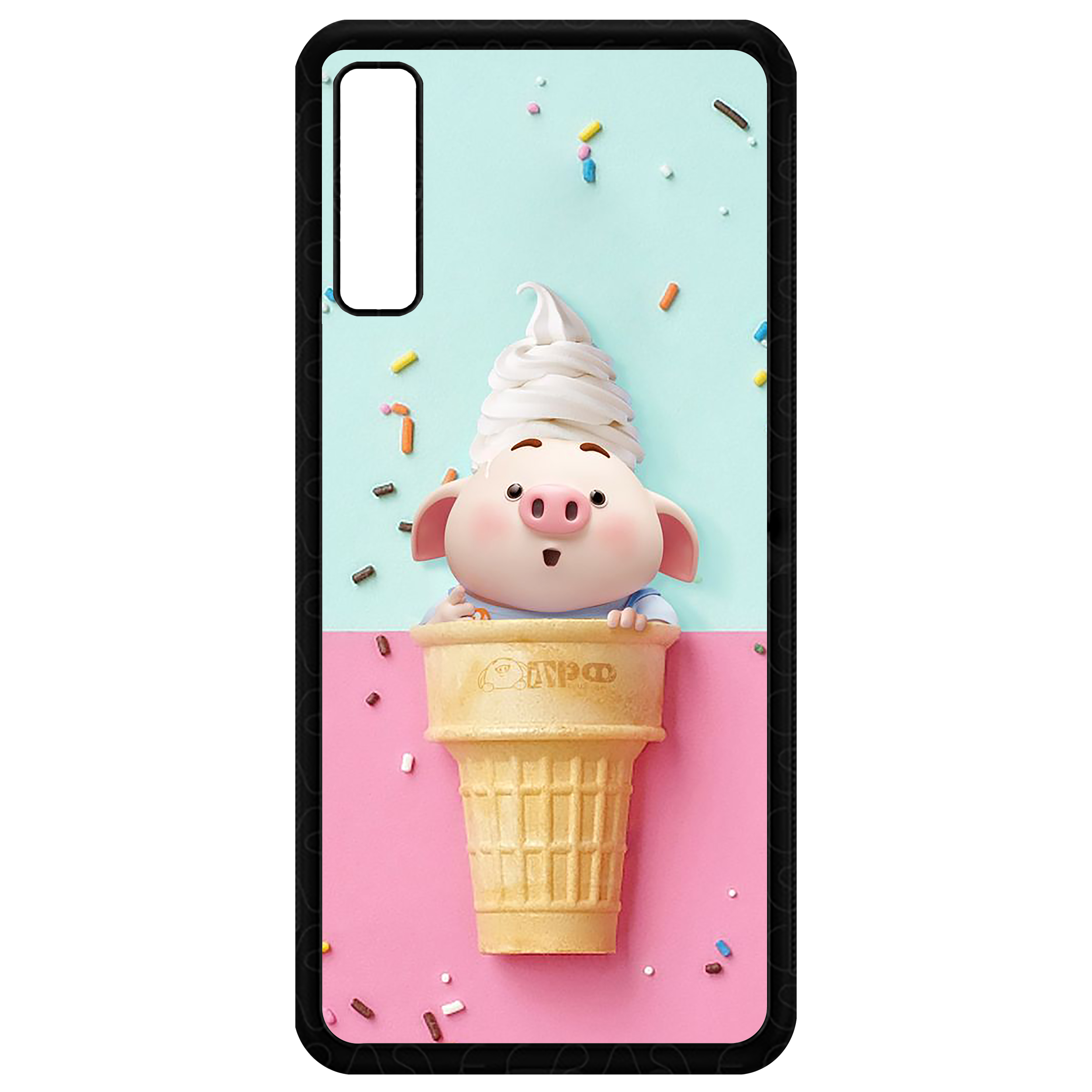 کاور طرح Pig مدل CHL50026 مناسب برای گوشی موبایل سامسونگ Galaxy A50s