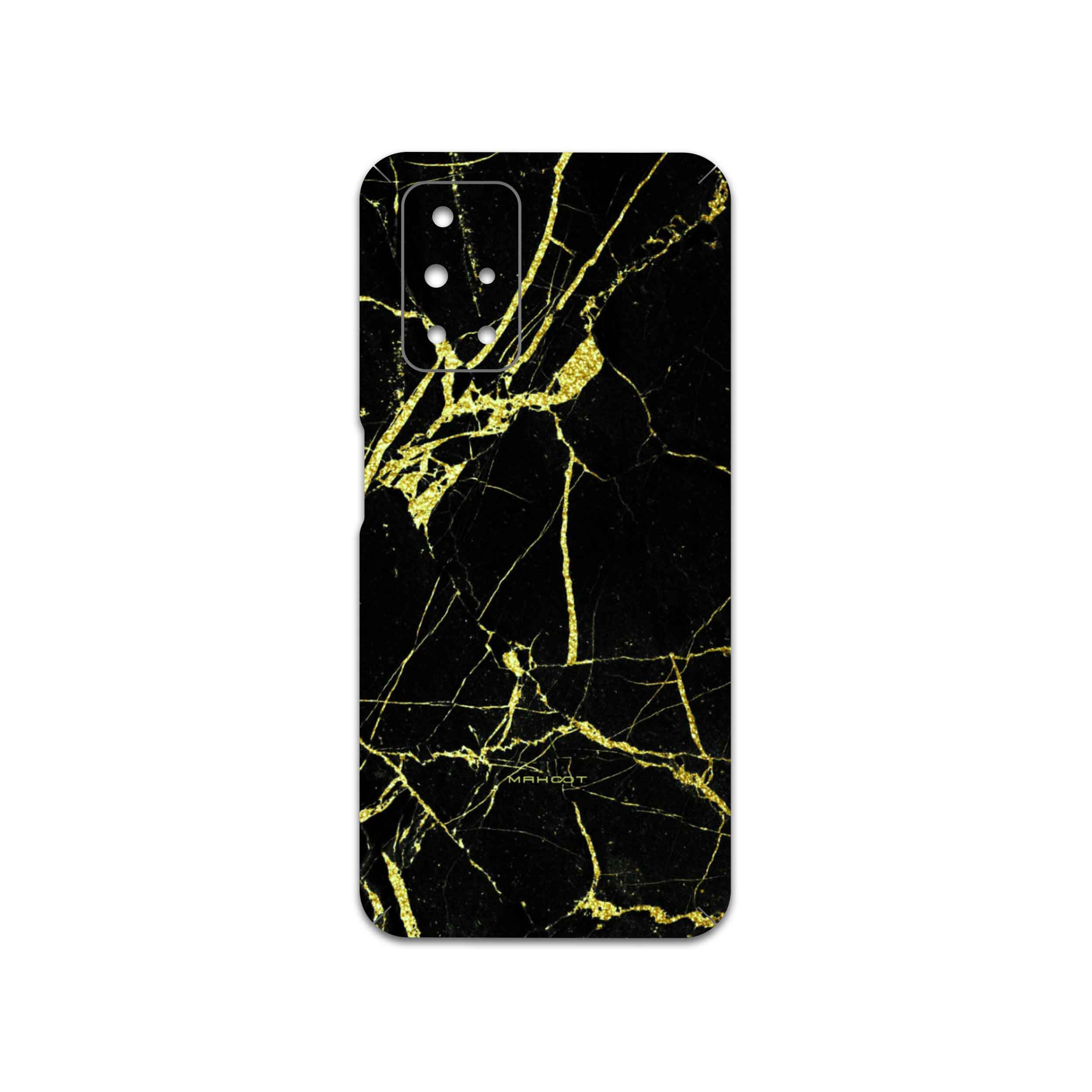 برچسب پوششی ماهوت مدل Graphite-Gold-Marble مناسب برای گوشی موبایل شیائومی Redmi 10 Prime